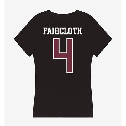 Mississippi State - NCAA Softball : Alyssa Faircloth - Women's V-Neck T-Shirt-1