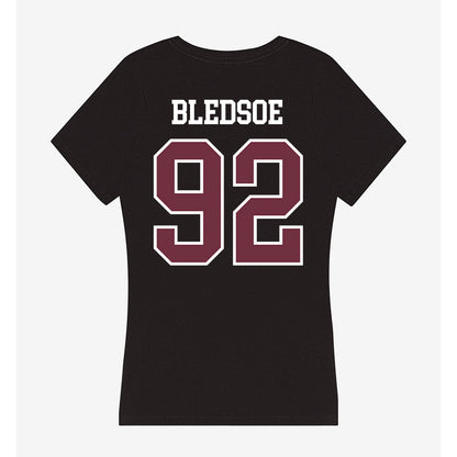 Mississippi State - NCAA Football : Jaray Bledsoe - Women's V-Neck T-Shirt-1