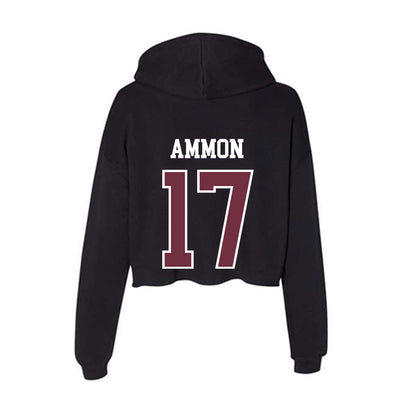 Mississippi State - NCAA Softball : Leila Ammon - Women's Crop Fleece Hoodie-1