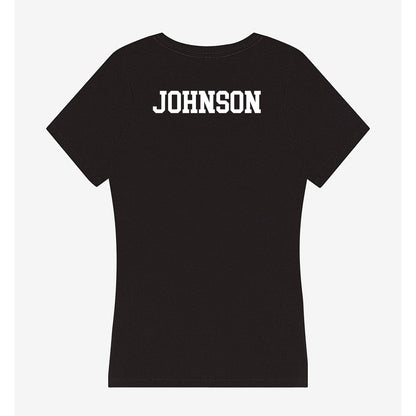 Mississippi State - NCAA Men's Basketball : Rj Johnson - Women's V-Neck T-Shirt-1