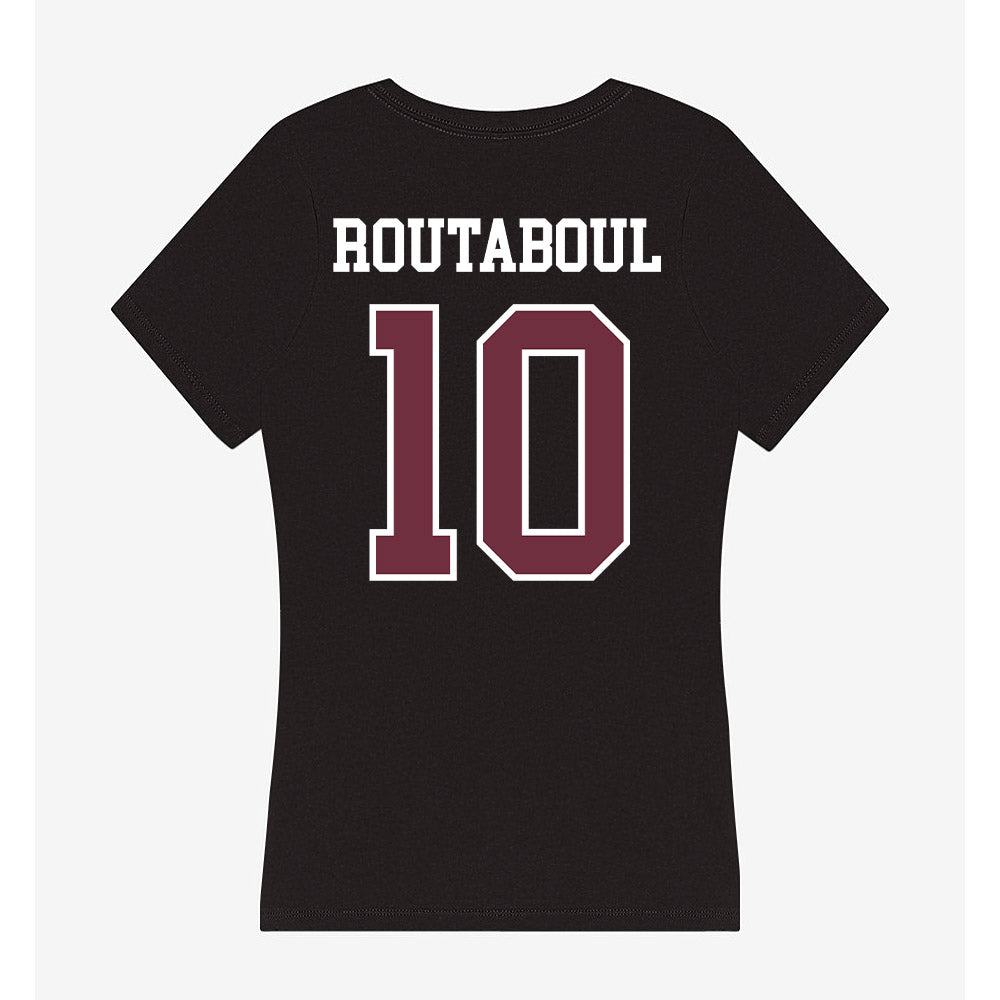 Mississippi State - NCAA Women's Volleyball : Paloma Routaboul - Women's V-Neck T-Shirt-1