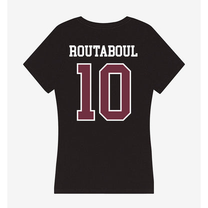 Mississippi State - NCAA Women's Volleyball : Paloma Routaboul - Women's V-Neck T-Shirt-1