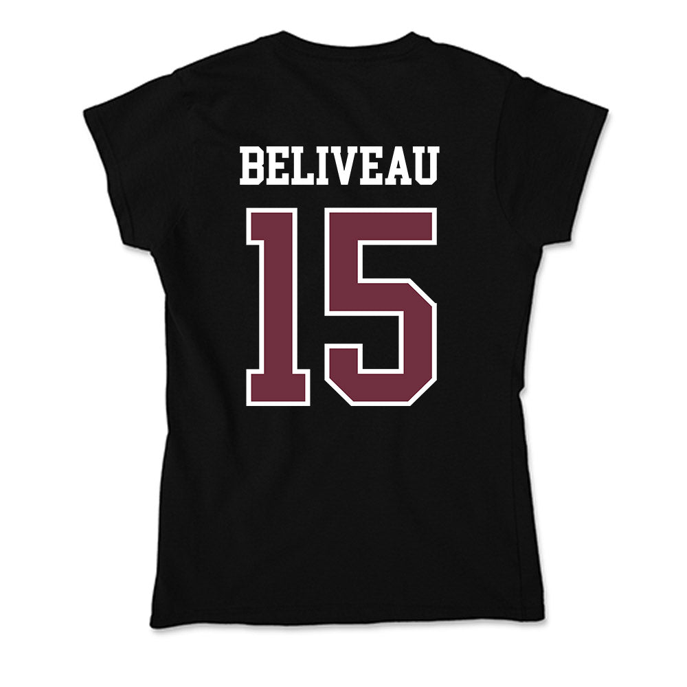 Mississippi State - NCAA Baseball : Tanner Beliveau - Soft Style Women’s T-Shirt-1