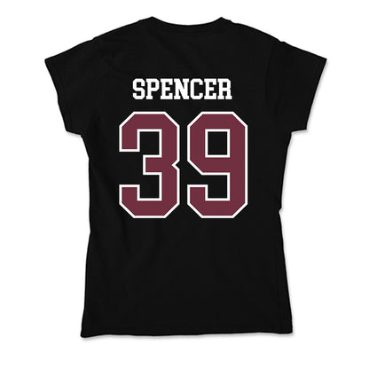 Mississippi State - NCAA Baseball : Patrick Spencer - Soft Style Women’s T-Shirt-1