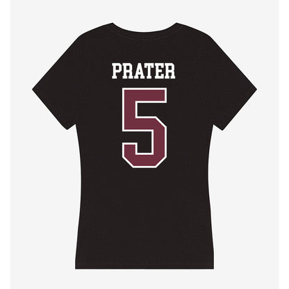 Mississippi State - NCAA Women's Basketball : Chandler Prater - Women's V-Neck T-Shirt-1