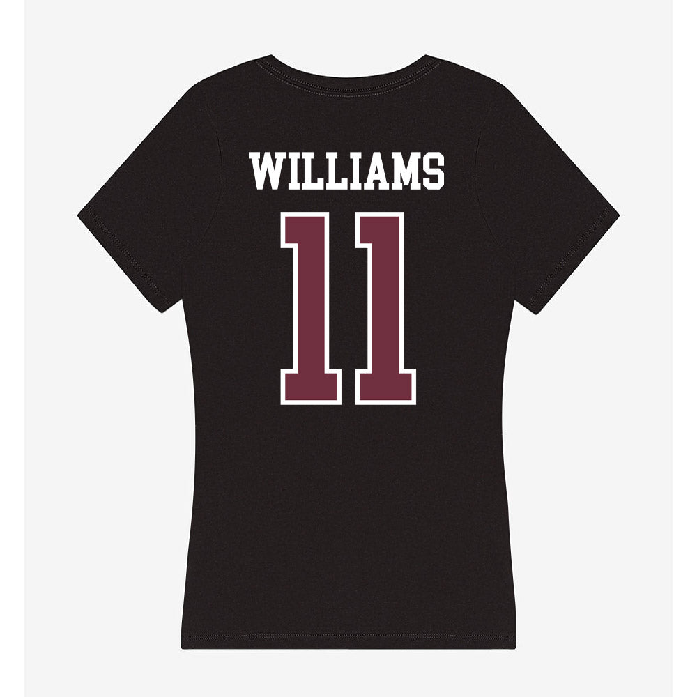 Mississippi State - NCAA Football : Ayden Williams - Women's V-Neck T-Shirt-1