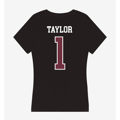 Mississippi State - NCAA Football : KaMario Taylor - Women's V-Neck T-Shirt-1