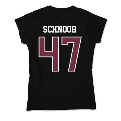 Mississippi State - NCAA Baseball : JT Schnoor - Soft Style Women’s T-Shirt-1