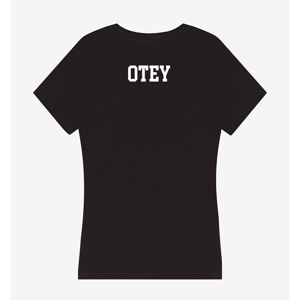 Mississippi State - NCAA Football : Dreien Otey - Women's V-Neck T-Shirt-1