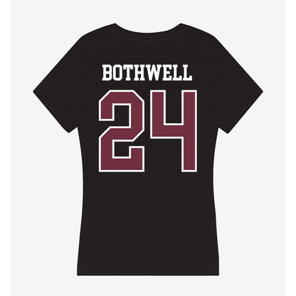 Mississippi State - NCAA Football : Fluff Bothwell - Women's V-Neck T-Shirt-1