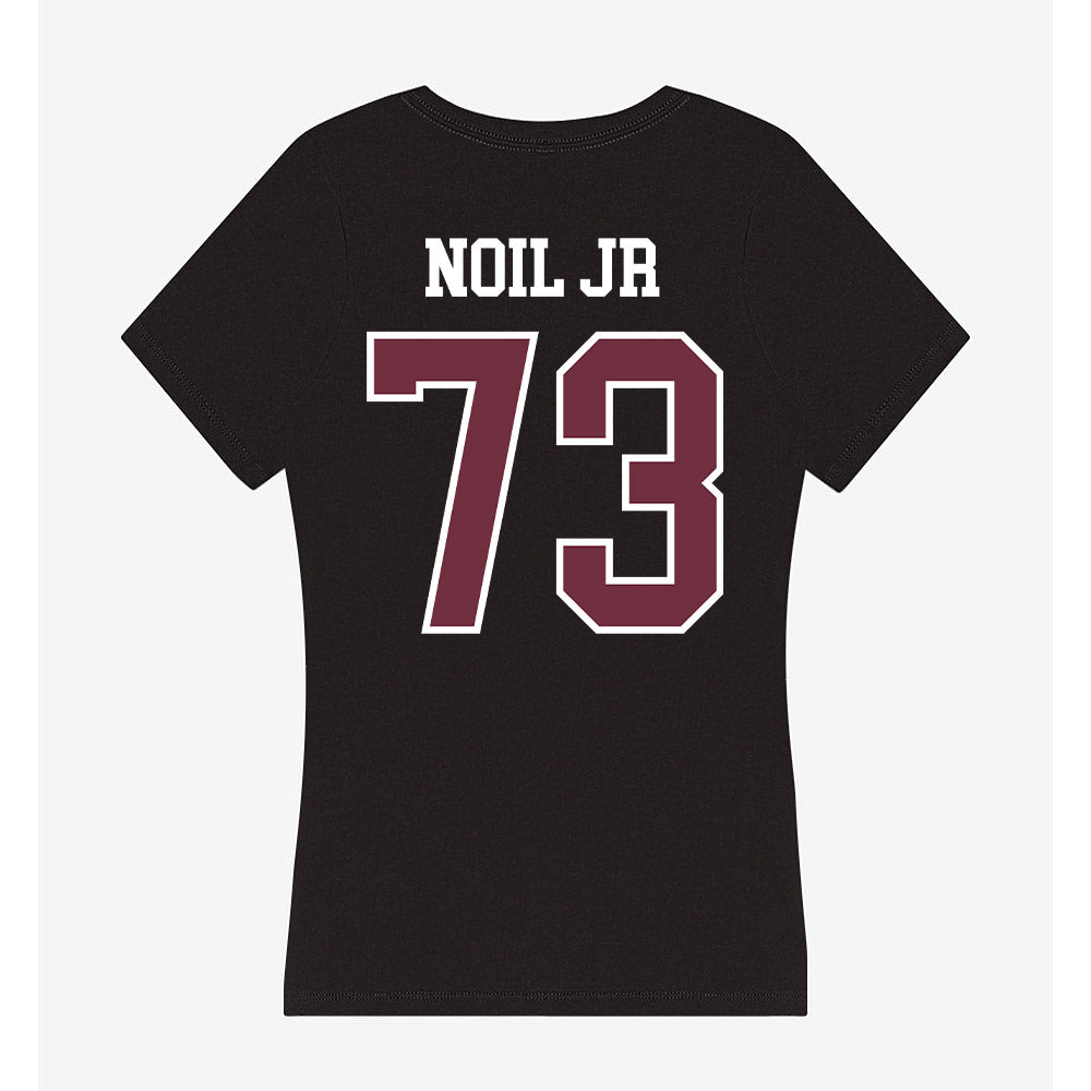 Mississippi State - NCAA Football : Leon Noil Jr - Women's V-Neck T-Shirt-1