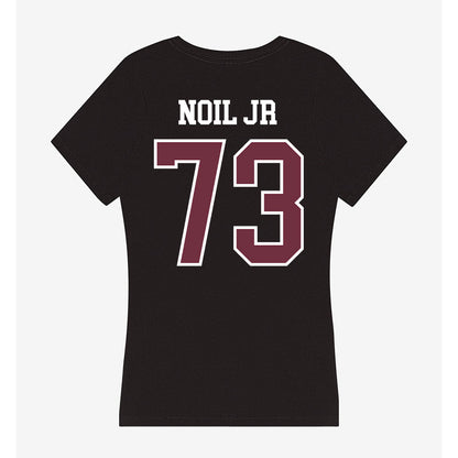 Mississippi State - NCAA Football : Leon Noil Jr - Women's V-Neck T-Shirt-1