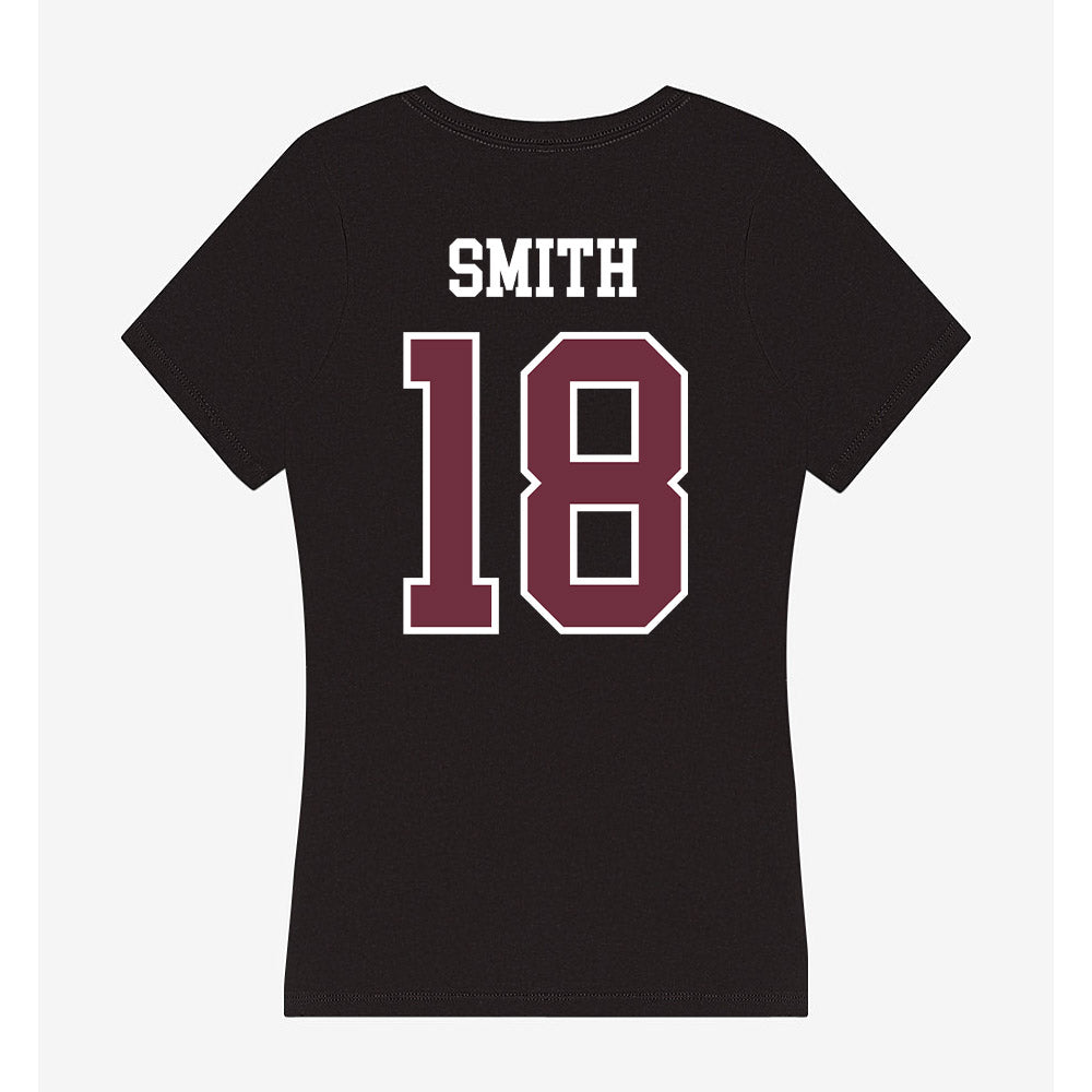 Mississippi State - NCAA Football : Sekou Smith - Women's V-Neck T-Shirt-1