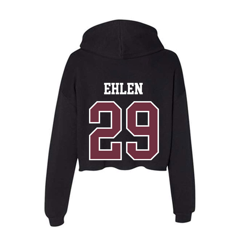 Mississippi State - NCAA Women's Soccer : Graycen Ehlen - Classic Shersey Women's Crop Fleece Hooded Sweatshirt-1