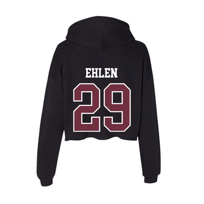 Mississippi State - NCAA Women's Soccer : Graycen Ehlen - Classic Shersey Women's Crop Fleece Hooded Sweatshirt-1