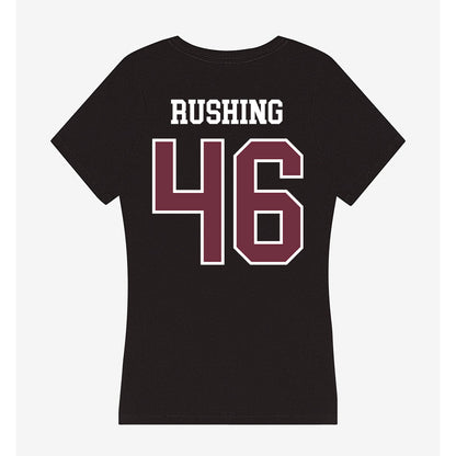 Mississippi State - NCAA Football : Kyle Rushing - Women's V-Neck T-Shirt-1