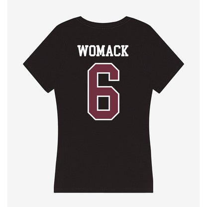 Mississippi State - NCAA Football : Bralan Womack - Women's V-Neck T-Shirt-1