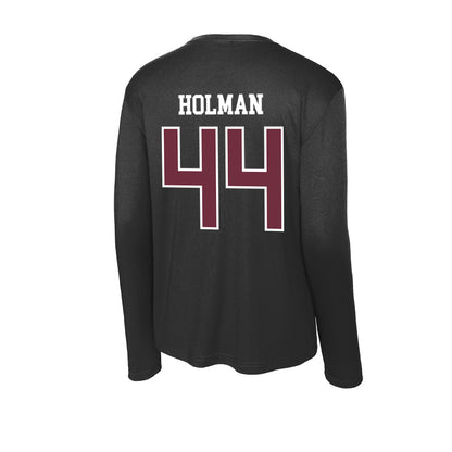 Mississippi State - NCAA Football : Gavin Holman - Activewear Long Sleeve T-Shirt-1