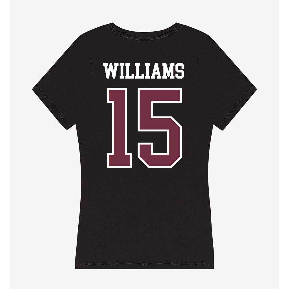 Mississippi State - NCAA Football : Marcus Williams - Women's V-Neck T-Shirt-1