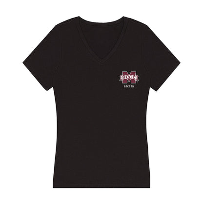 Mississippi State - NCAA Women's Soccer : Reganne Morris - Classic Shersey Women's V-Neck T-Shirt-0