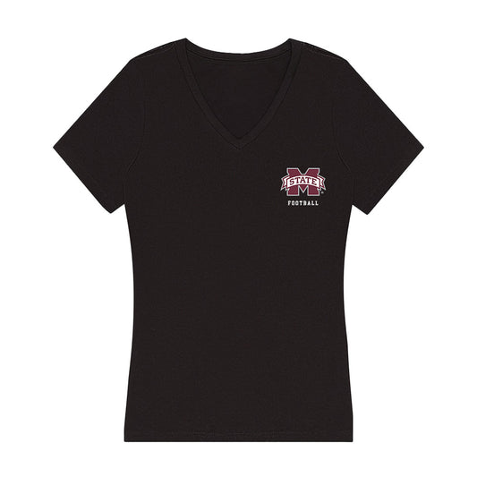 Mississippi State - NCAA Football : Chris Addison - Women's V-Neck T-Shirt-0