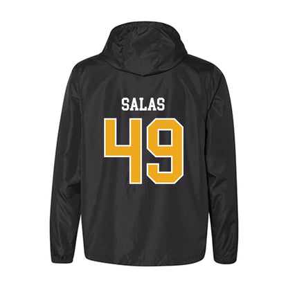 Missouri - NCAA Baseball : Isaiah Salas - Classic Shersey Windbreaker-1