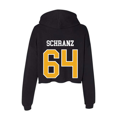 Missouri - NCAA Football : Joseph Schranz - Classic Shersey Women's Crop Fleece Hooded Sweatshirt-1