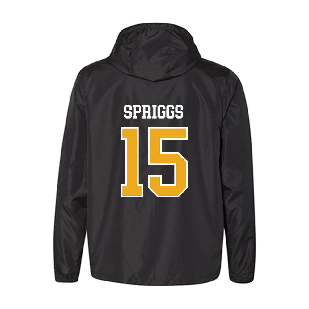Missouri - NCAA Women's Soccer : shania spriggs - Windbreaker-1