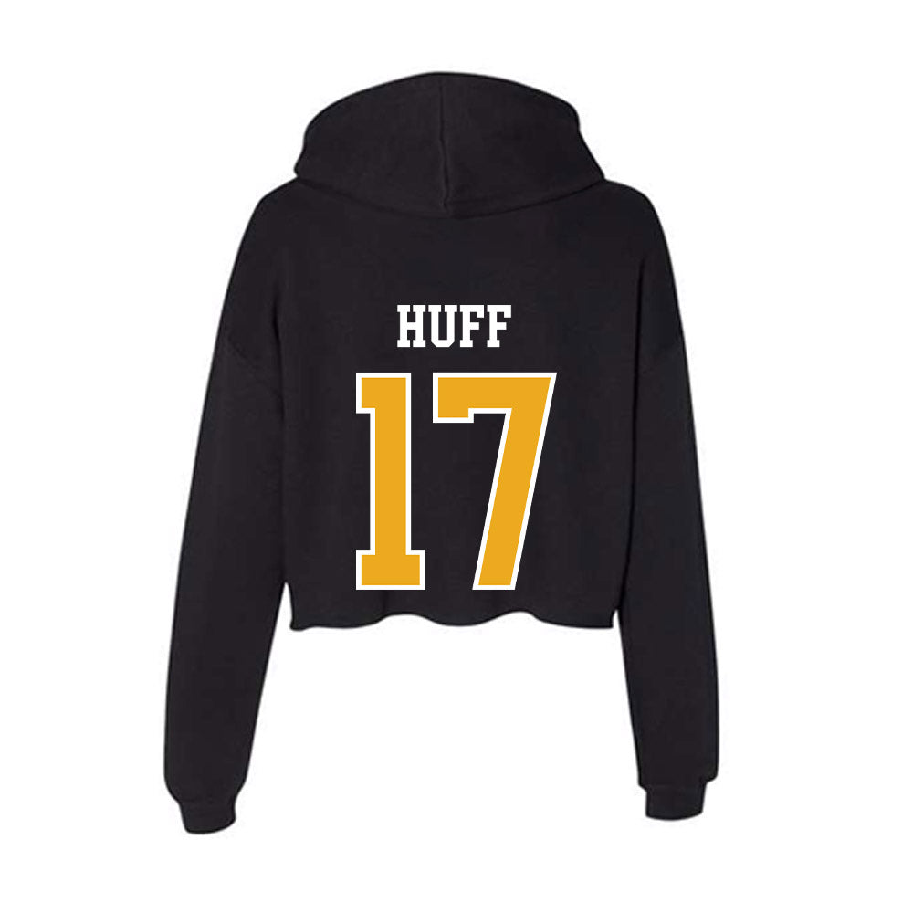 Missouri - NCAA Football : Brian Huff - Women's Crop Fleece Hoodie-1
