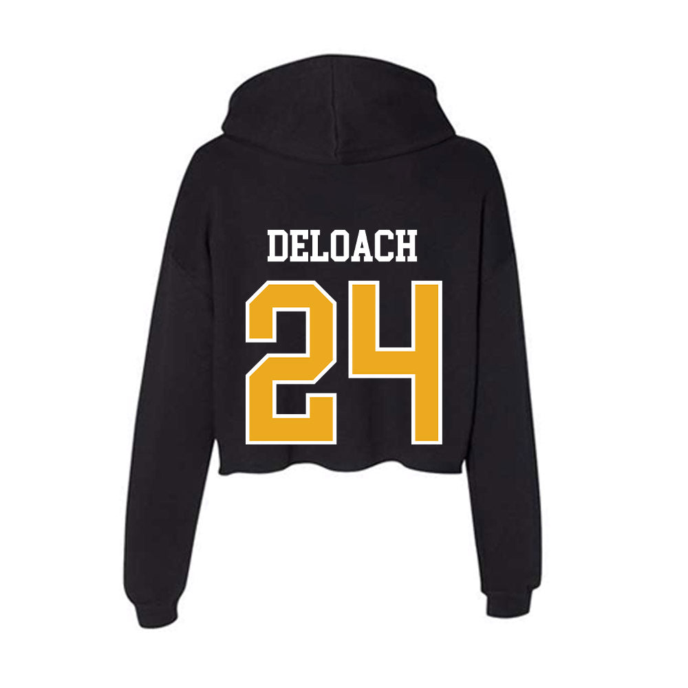 Missouri - NCAA Football : Nicholas DeLoach - Classic Shersey Women's Crop Fleece Hooded Sweatshirt-1