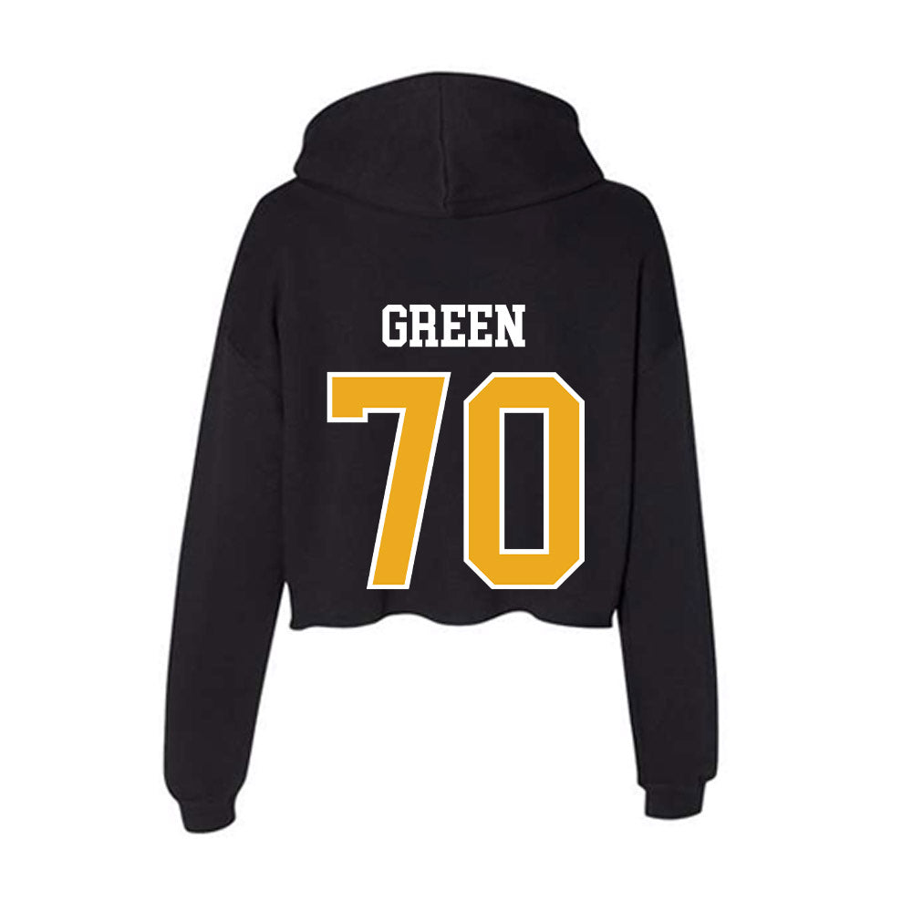 Missouri - NCAA Football : Cayden Green - Women's Crop Fleece Hoodie-1