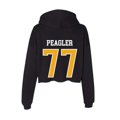 Missouri - NCAA Football : Curtis Peagler - Women's Crop Fleece Hoodie-1