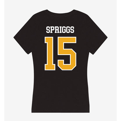 Missouri - NCAA Women's Soccer : shania spriggs - Women's V-Neck T-Shirt-1