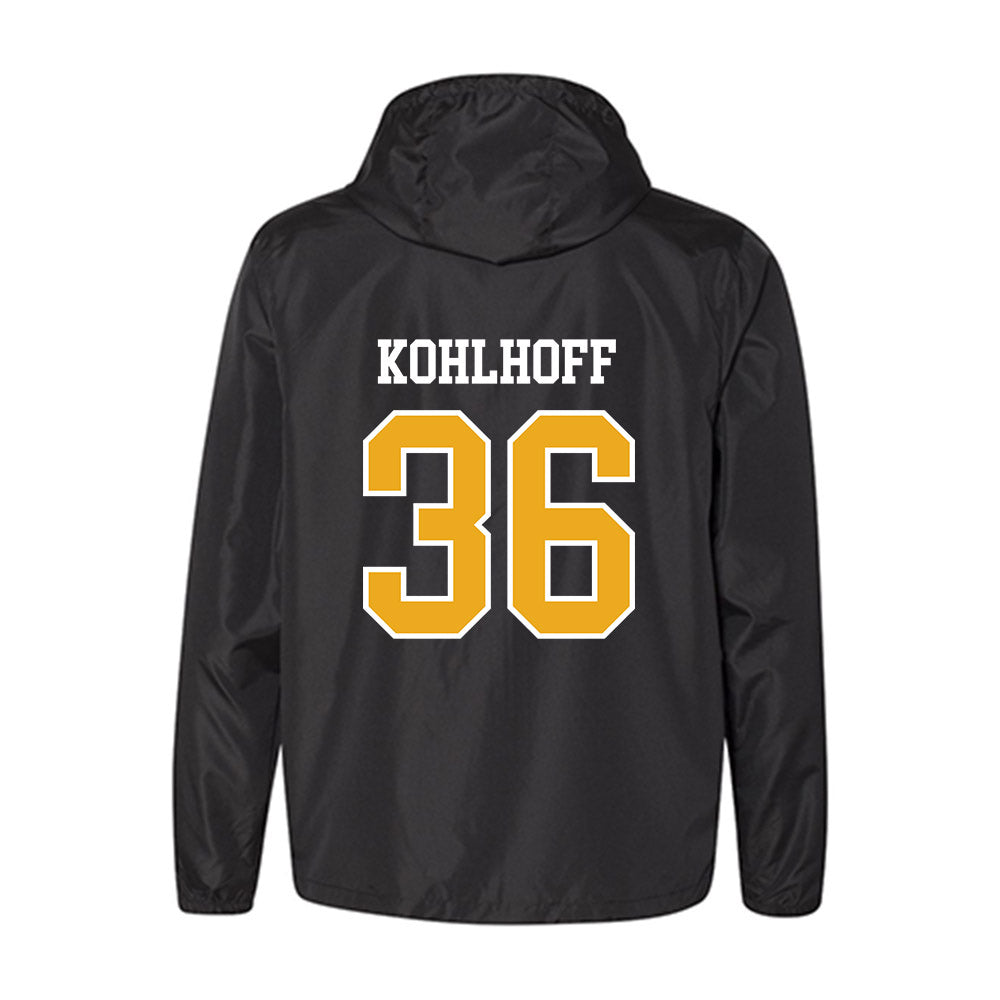Missouri - NCAA Baseball : Keagen Kohlhoff - Classic Shersey Windbreaker-1