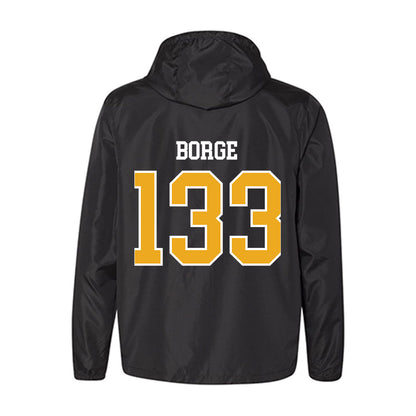 Missouri - NCAA Wrestling : Zion Borge - Classic Shersey Windbreaker-1
