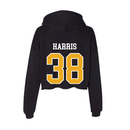 Missouri - NCAA Football : Keenan Harris - Classic Shersey Women's Crop Fleece Hooded Sweatshirt-1
