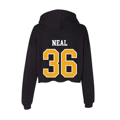 Missouri - NCAA Football : Trashundon Neal - Classic Shersey Women's Crop Fleece Hooded Sweatshirt-1
