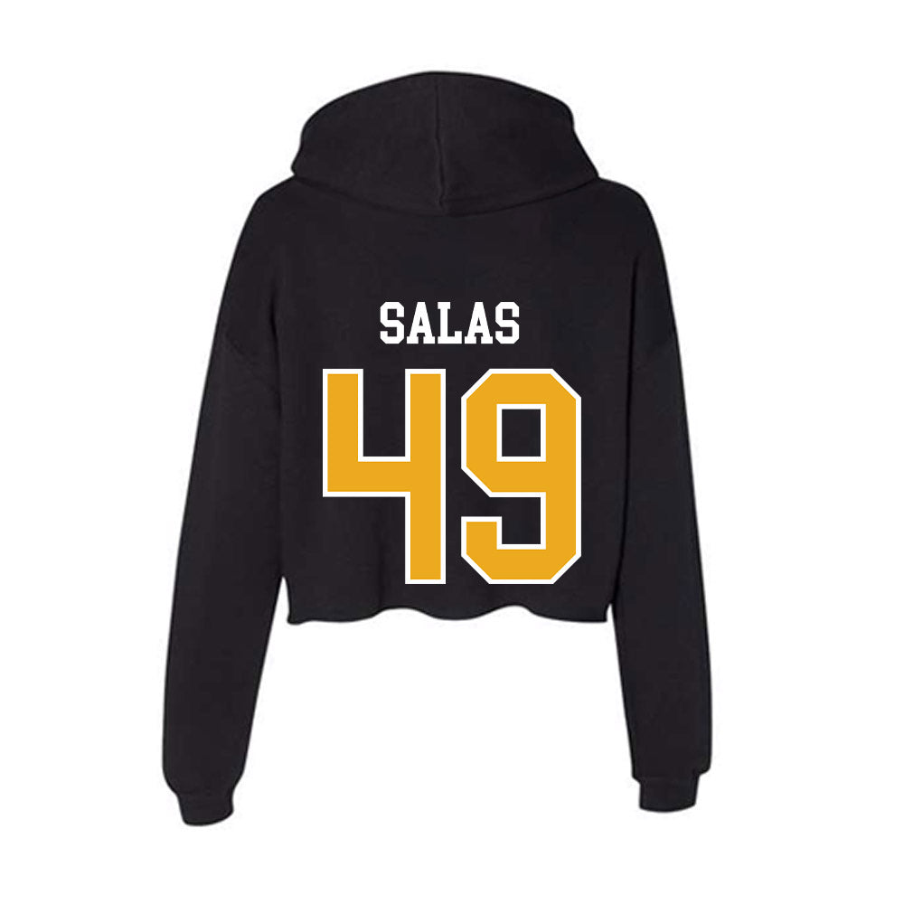 Missouri - NCAA Baseball : Isaiah Salas - Classic Shersey Women's Crop Fleece Hoodie-1