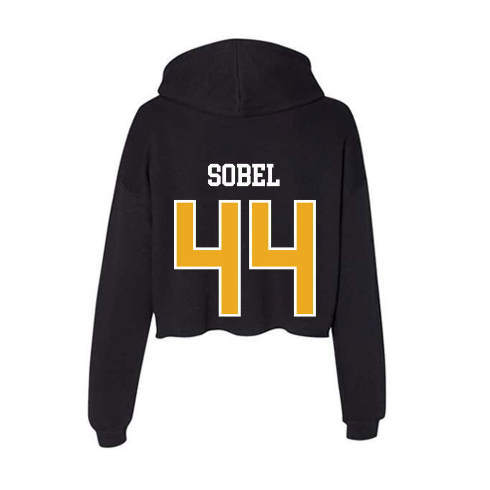 Missouri - NCAA Baseball : Jackson Sobel - Classic Shersey Women's Crop Fleece Hoodie-1