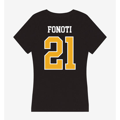 Missouri - NCAA Football : Malae Fonoti - Classic Shersey Women's V-Neck T-Shirt-1