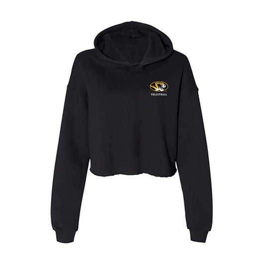 Missouri - NCAA Women's Volleyball : Lydia Stahley - Classic Shersey Women's Crop Fleece Hoodie-0