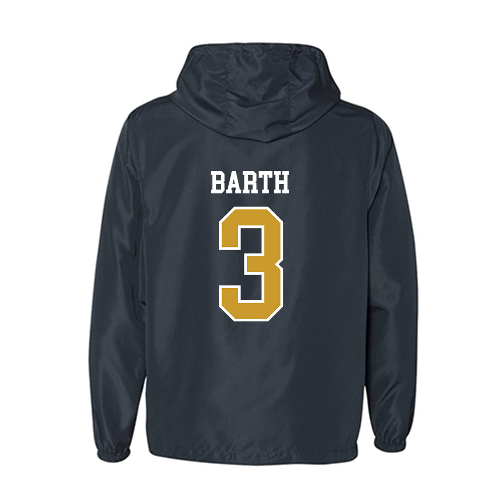 Notre Dame - NCAA Baseball : Mason Barth - Windbreaker-1