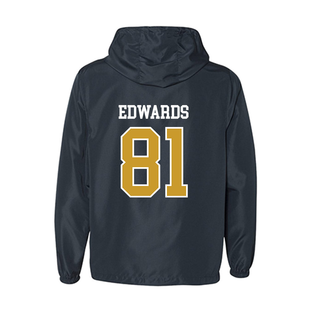 Notre Dame - NCAA Men's Ice Hockey : Beckham Edwards - Windbreaker-1
