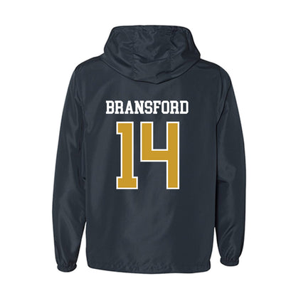 Notre Dame - NCAA Women's Basketball : Kk Bransford - Windbreaker-1