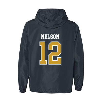 Notre Dame - NCAA Men's Ice Hockey : Henry Nelson - Windbreaker-1