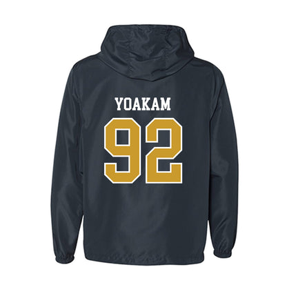 Notre Dame - NCAA Football : Zachary Yoakam - Windbreaker-1