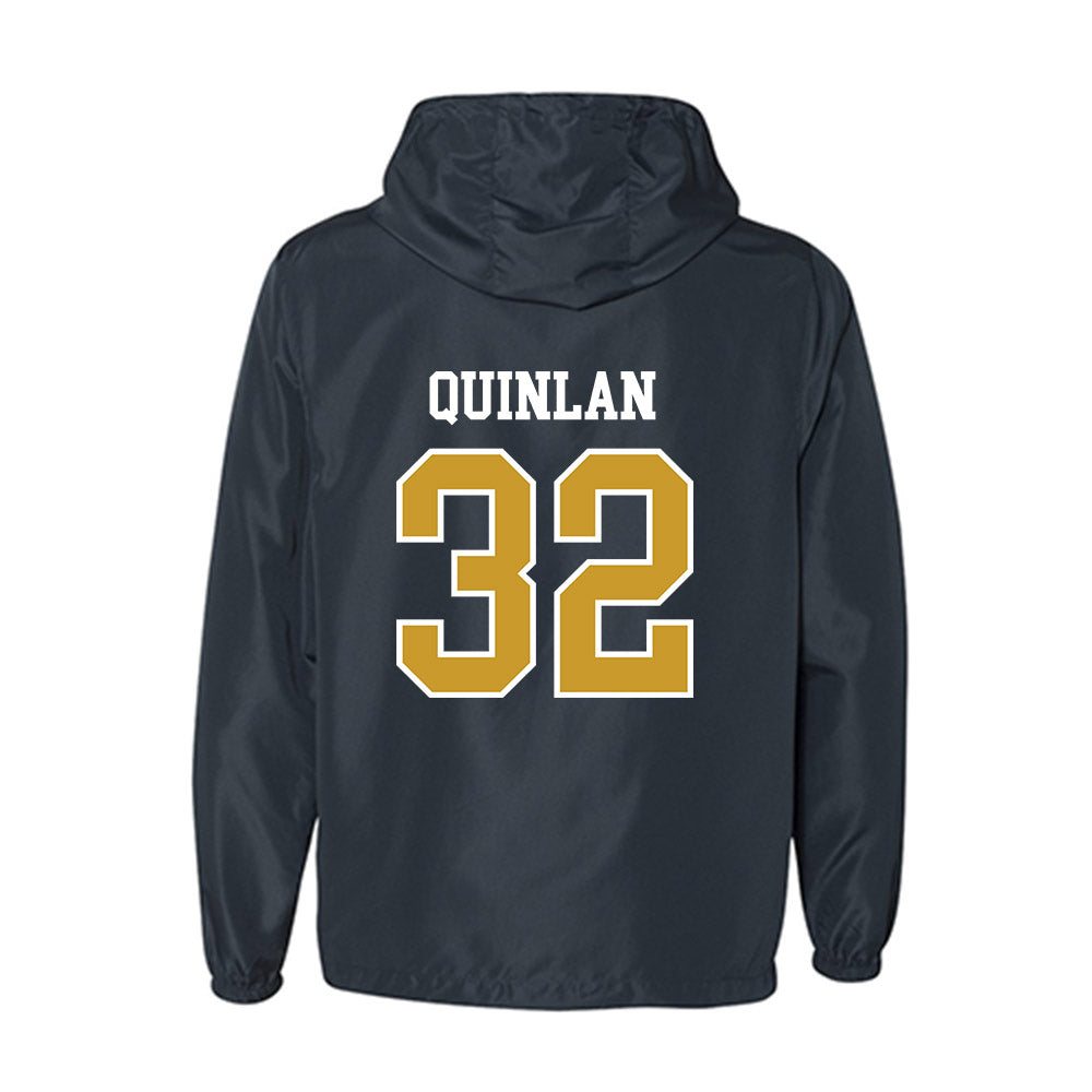 Notre Dame - NCAA Men's Ice Hockey : Patrick Quinlan - Windbreaker-1