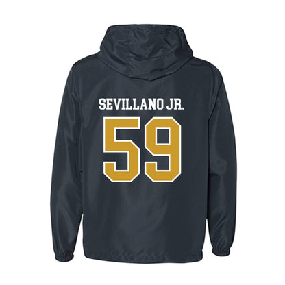 Notre Dame - NCAA Football : Sean Sevillano Jr. - Windbreaker-1