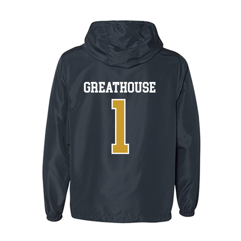 Notre Dame - NCAA Football : Jaden Greathouse - Windbreaker-1