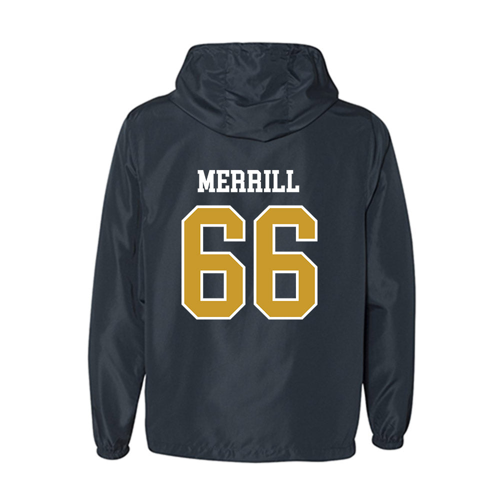 Notre Dame - NCAA Football : Tyler Merrill - Windbreaker-1